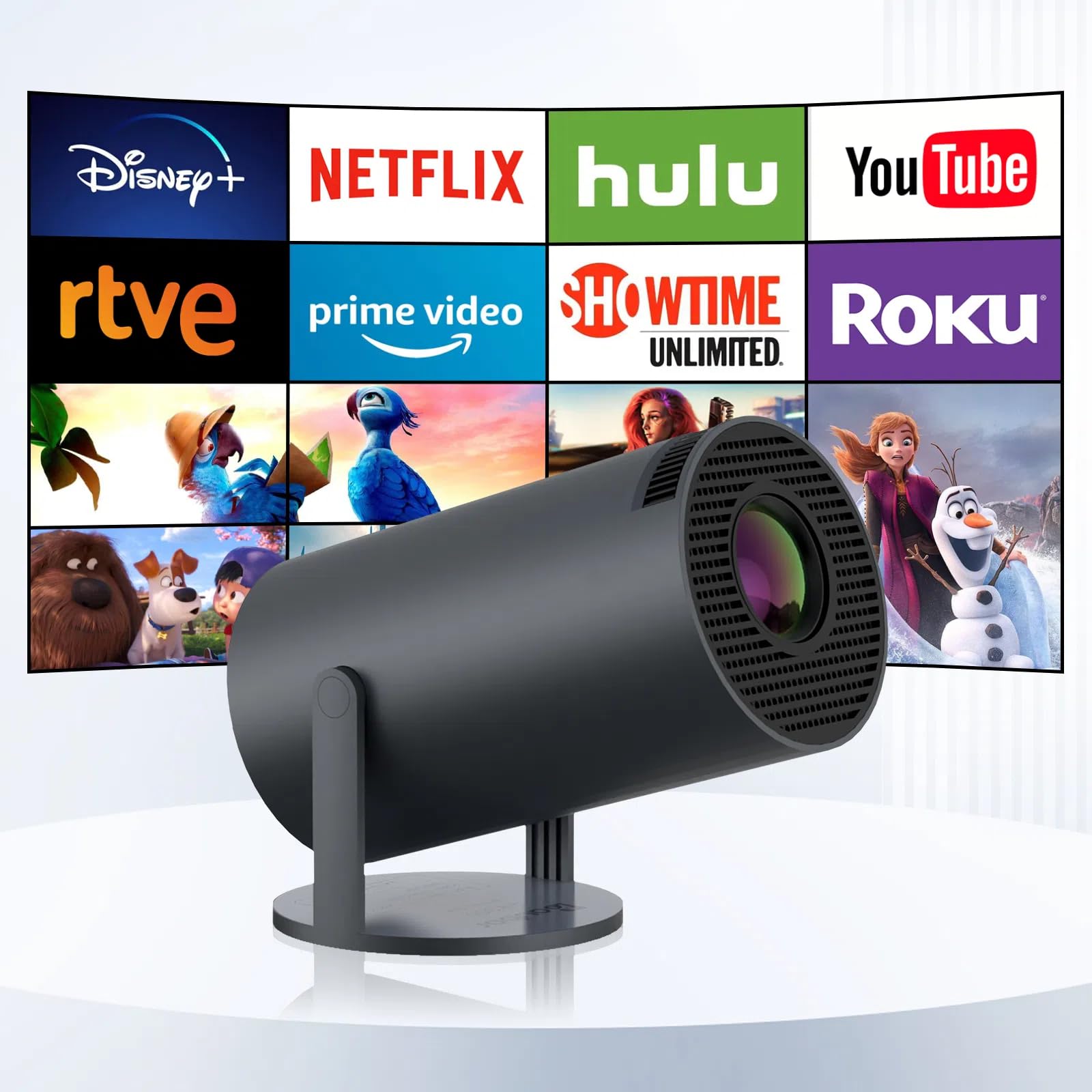 プロジェクター HY300 Amazon.com: HY300 Pro Mini Projector Wifi 6 BT5.0 With